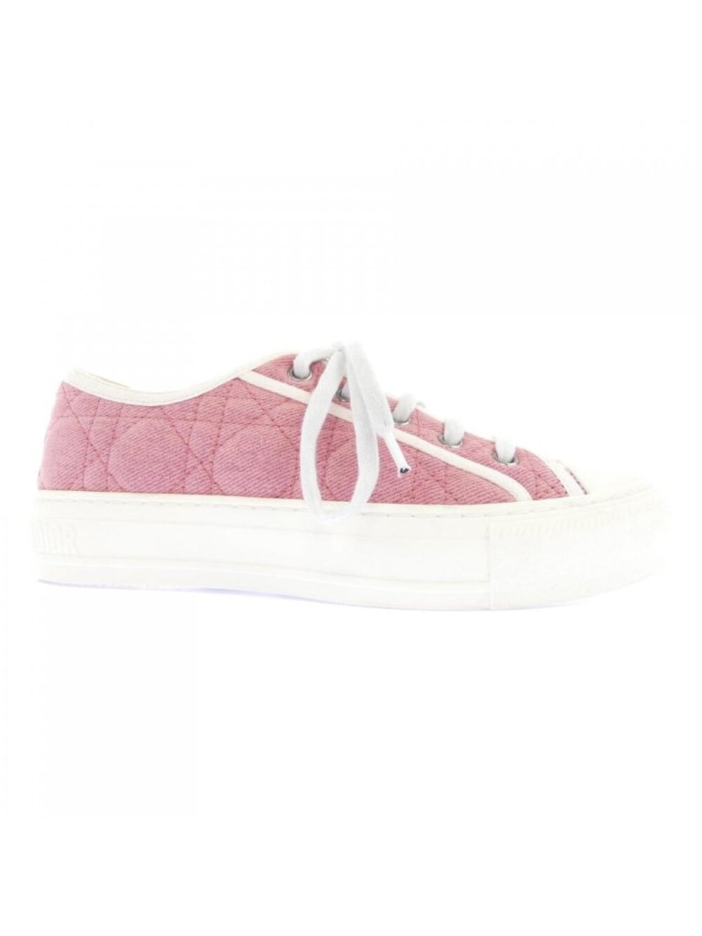 Dior Macro Cannage Quilted Sneakers